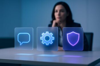 Comparativa visual de chatbot IA para empresas con criterios de IA, integraciones, RGPD y costes en 2026