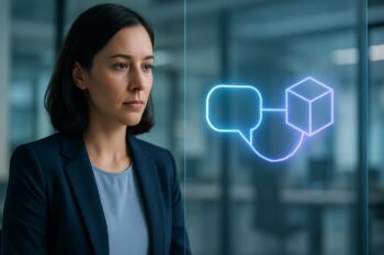 Esquema de integración chatbots CRM entre conversaciones, datos comerciales y flujos de ventas y soporte
